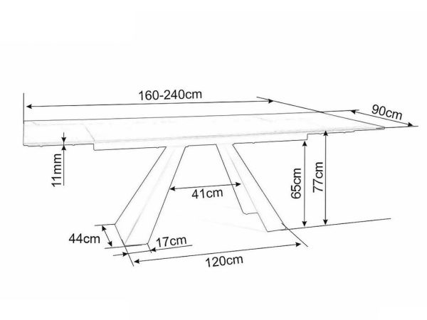 Masa extensibila 013461 - imagine 5