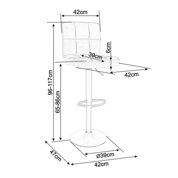 Scaun bar 013450 - imagine 2